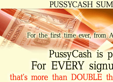 PussyCash Summer Madness