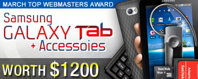 Samsung Galaxy Tab + Accessories