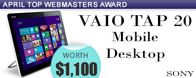 VAIO TAP 20 MOBILE DESKTOP