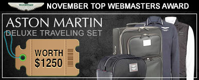 Aston Martin Racing deluxe traveling set