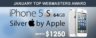 The iPhone 5S 64GB Silver by Apple
