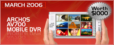 ARCHOS AV700 MOBILE DVR