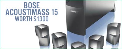 Bose Acoustimass 15 worth $1300