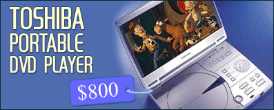 Toshiba Portable DVD Player